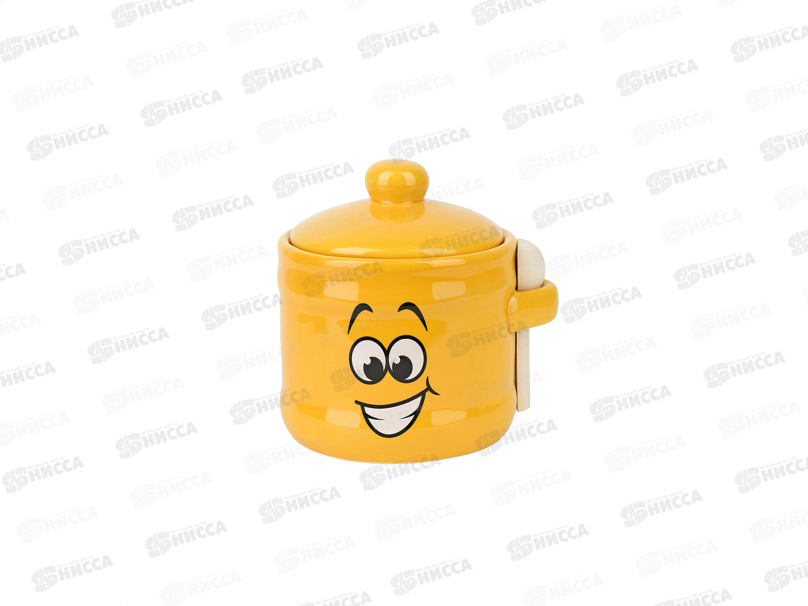 Банка для сыпучих продуктов Smile 450мл d=10см h=11см п/у L2520869 *36