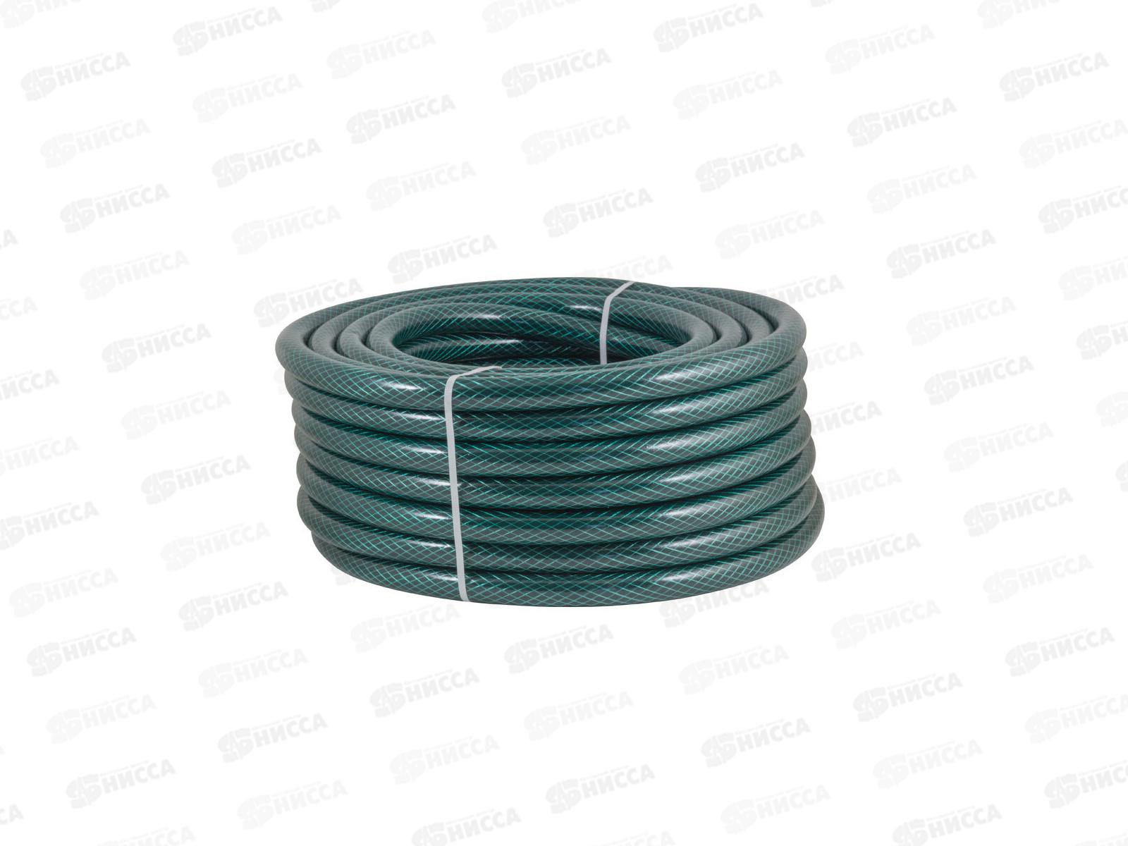 Шланг поливочный ПВХ армированный 3/4" 25м "Метеор", трехслойный, непрозрачный