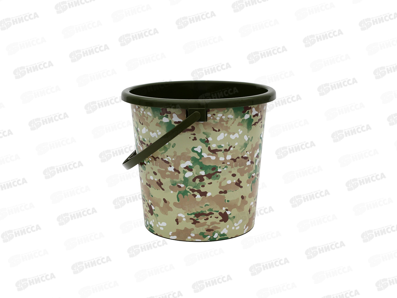 Ведро 10л "Мультикам" Камуфляж ВР-7808 *10