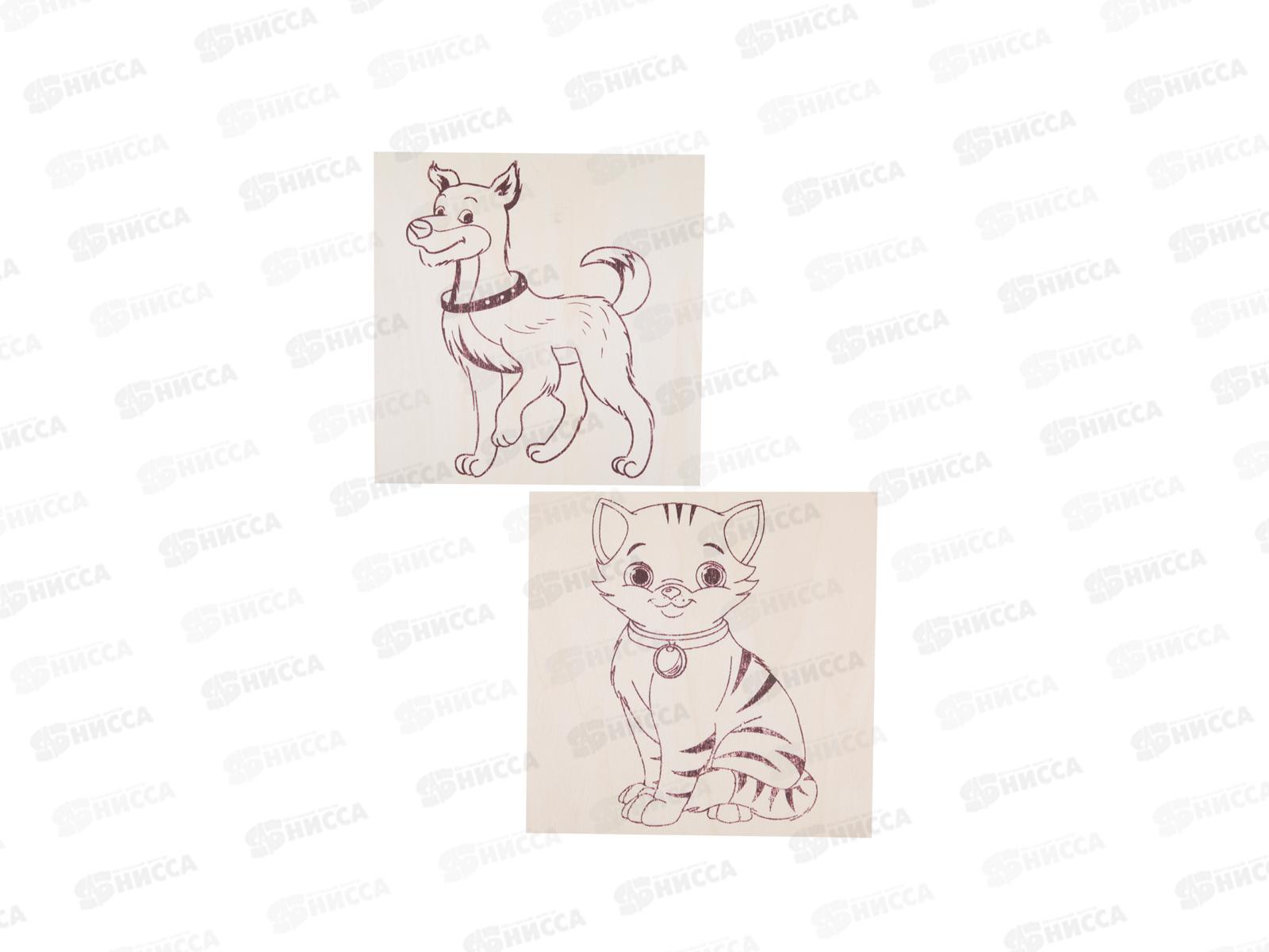 Набор для выжигания по дереву. Домашние животные, НР-6692  *24