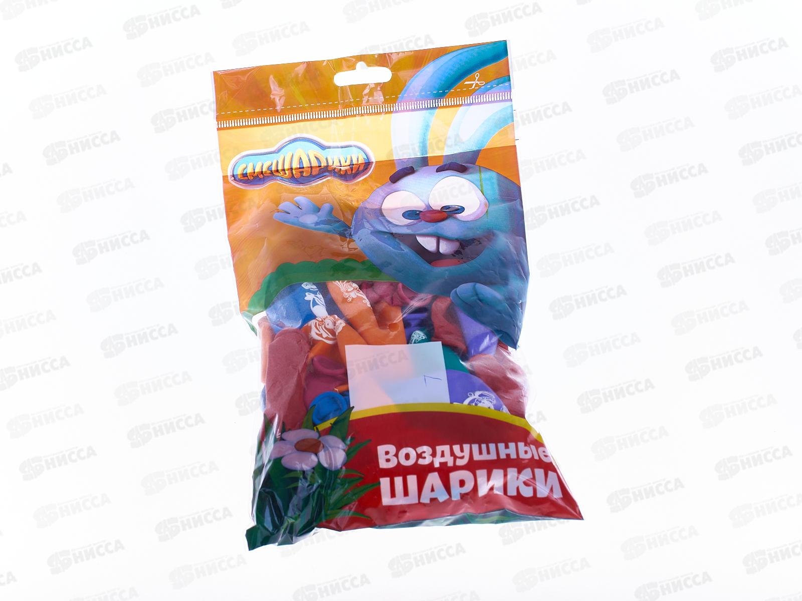 Шары 12&quot с рисунком Смешарики (50шт в пак) 1103-0093