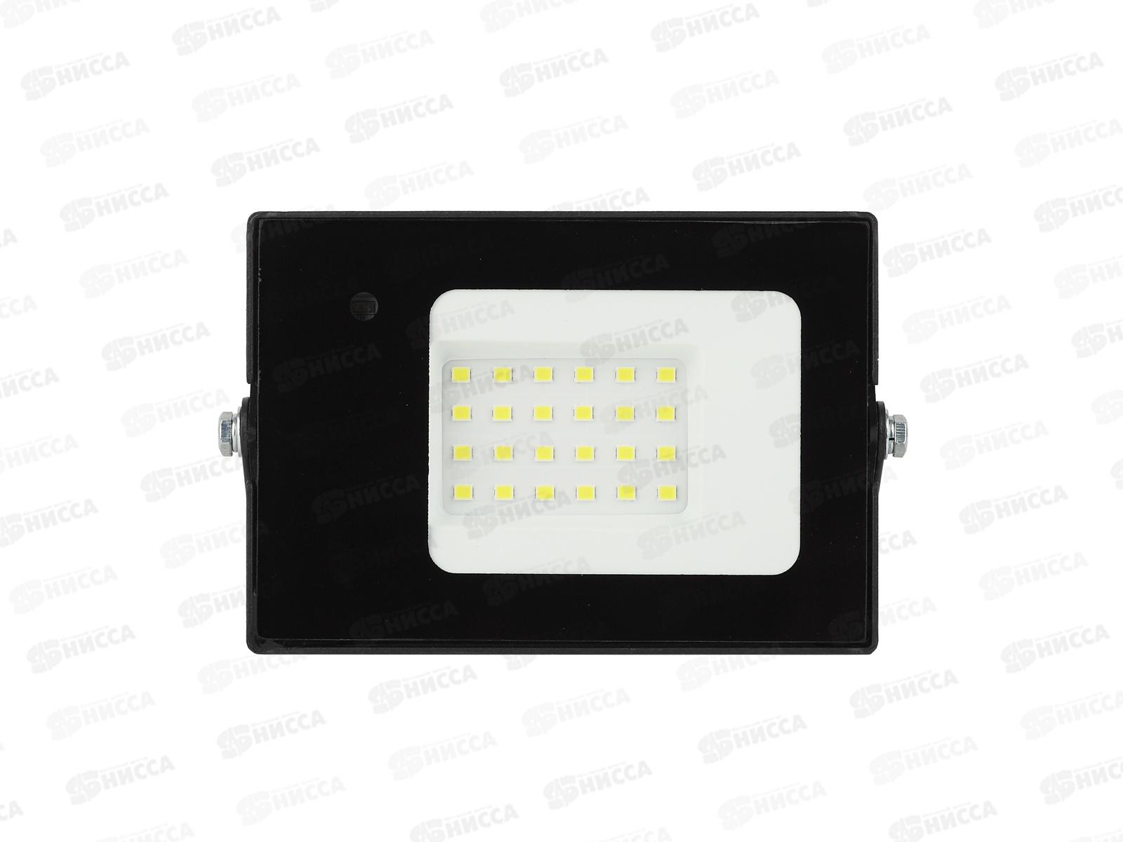 Прожектор светодиодный ЭРА LPR-041-1-65K-020 20Вт 6500К 1400Лм датчик нерег