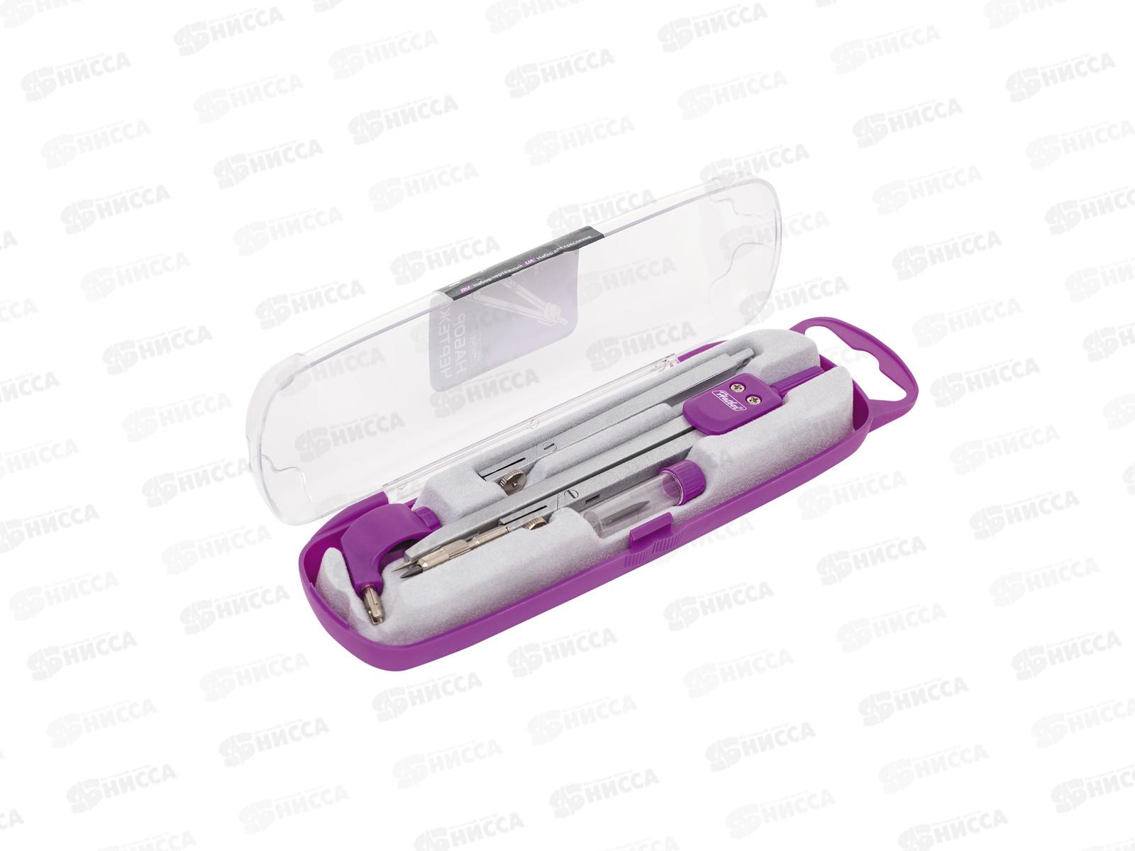 Готовальня ХАТ 4предмета пластик пенал, 00004 *24