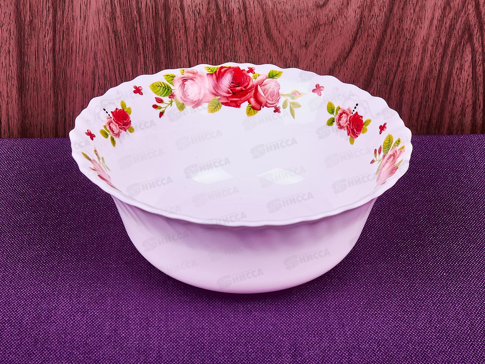 Салатник 18см/800мл Алые розы 1039019