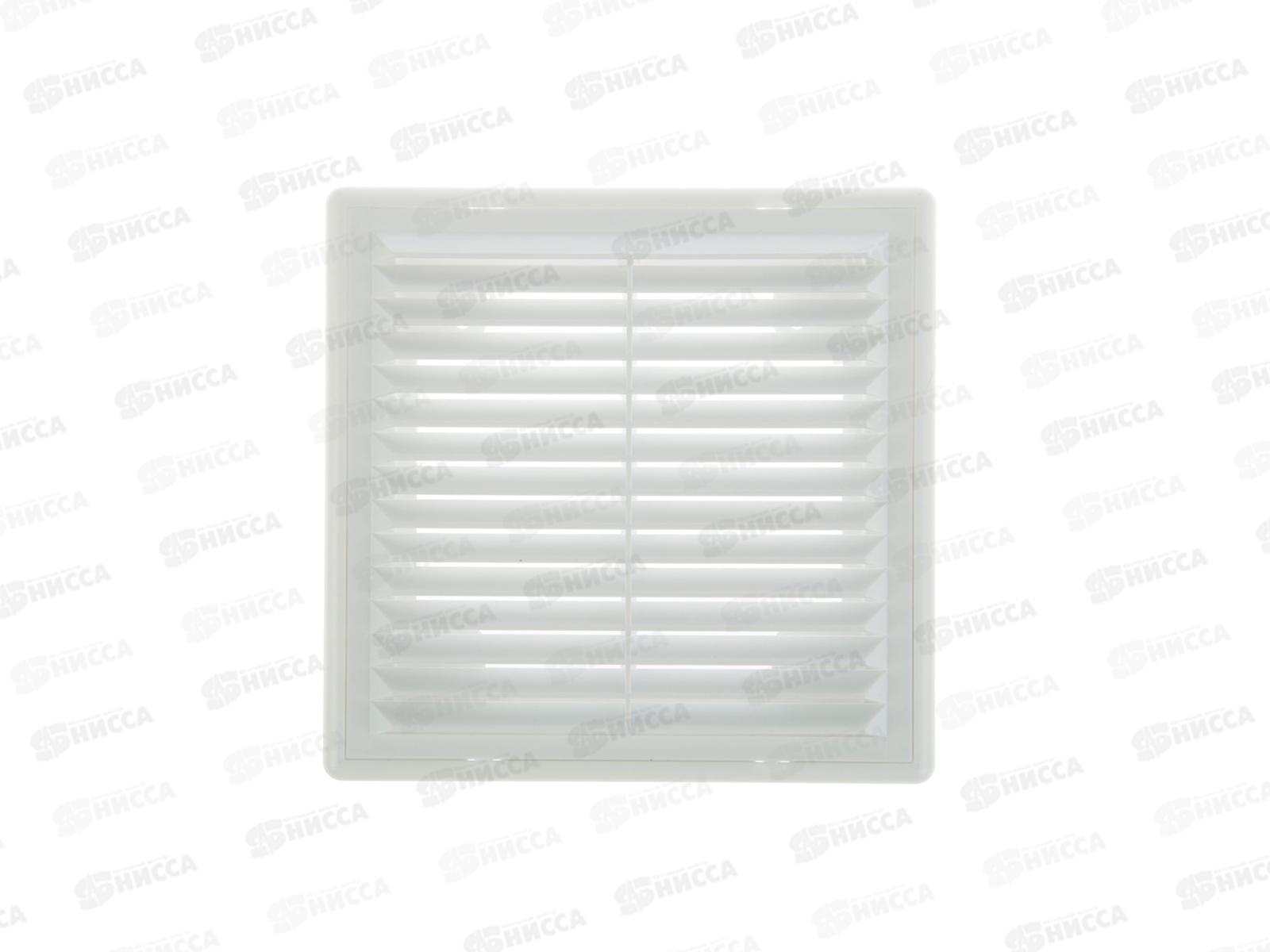 Решетка разъемная 150х150 с москитной сеткой, белая 0074  TDM   *50