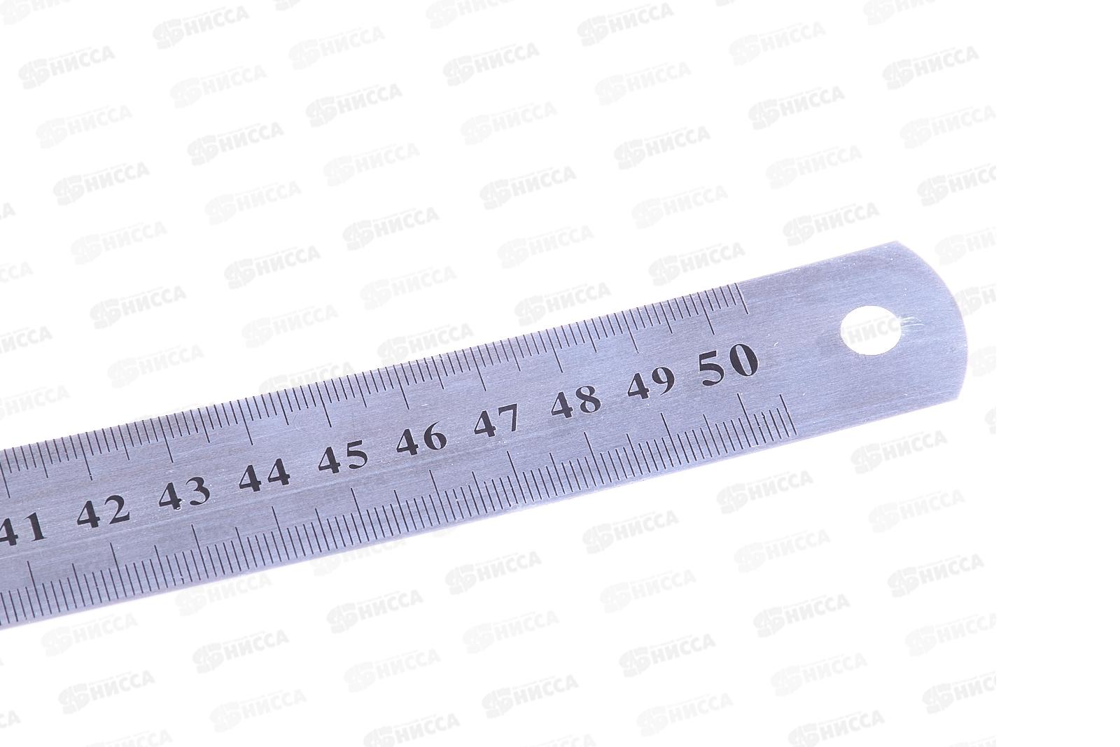 Линейка железная 50см (059179)  Ж