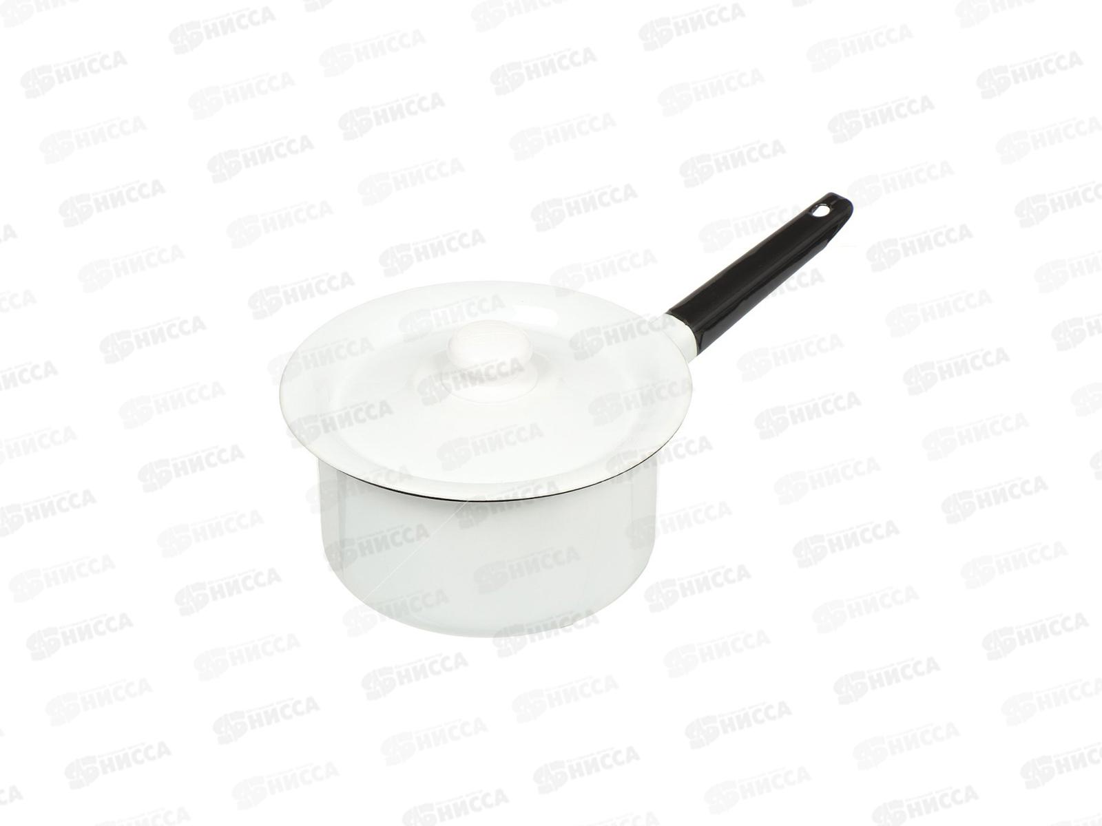 Ковш 2 л с крышкой Белый, пластмассовая кнопка С42111.3