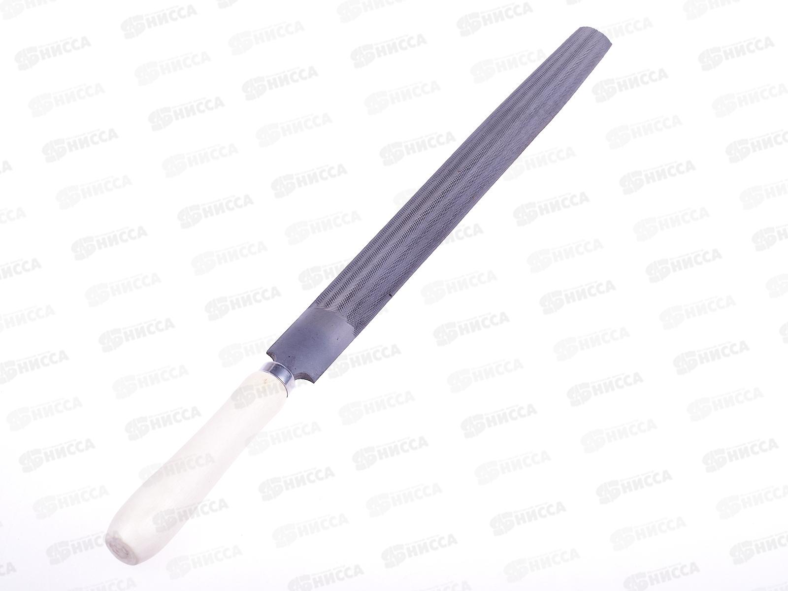 Напильник с деревянной ручкой, полукруглый, 300мм, №2, ON