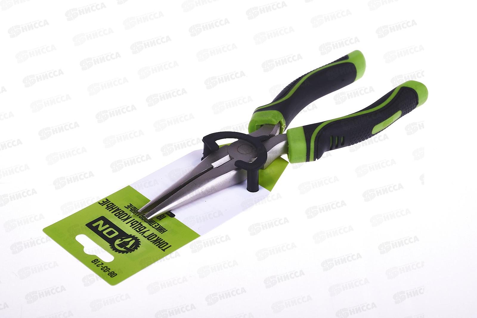 Тонкогубцы 160 мм, сталь №45, кованые никелированные, ON