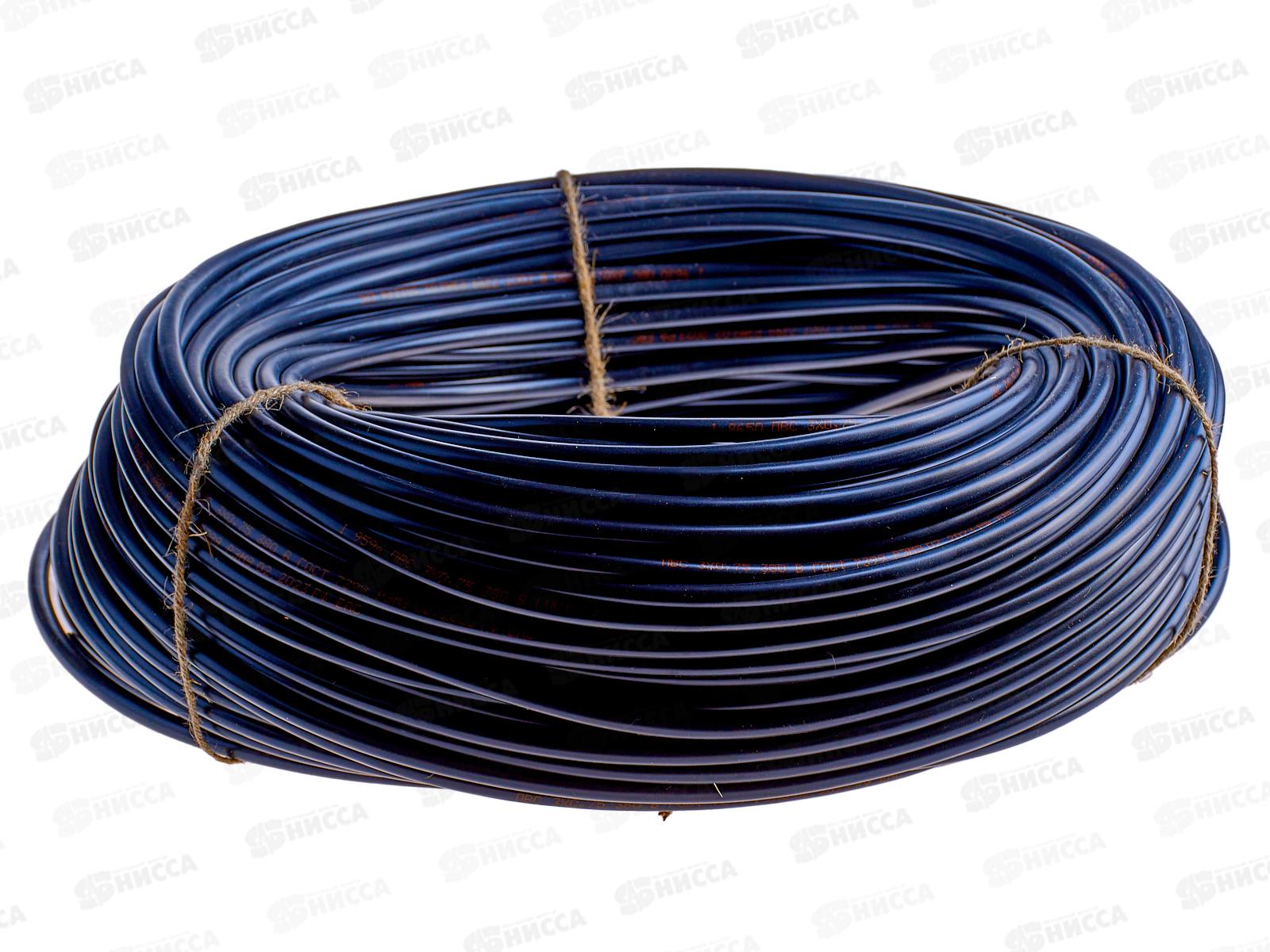 Провод ПВС 3*0,75мм черный ГОСТ, TDM, 0295 *100