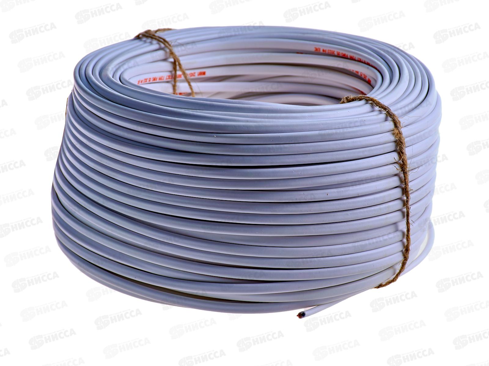 Провод ШВВП 2*0,75кв.мм белый, ГОСТ, TDM, 0010 *100