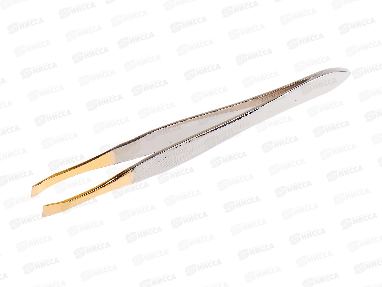 Пинцет для бровей 8см 103-011 *12