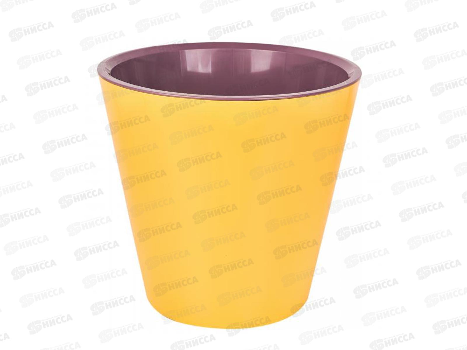 Горшок для цветов London 320мм 15.7л на колесиках Спелая груша ING6207