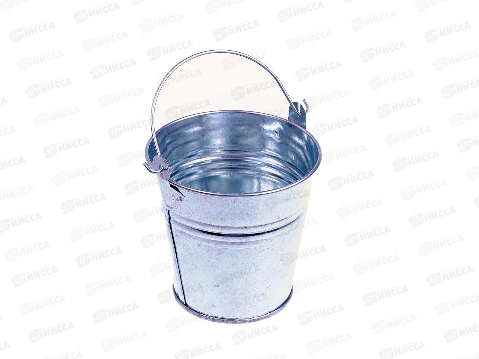 Ведерко на фаркоп 9*10см хром мет (044905)  Ж