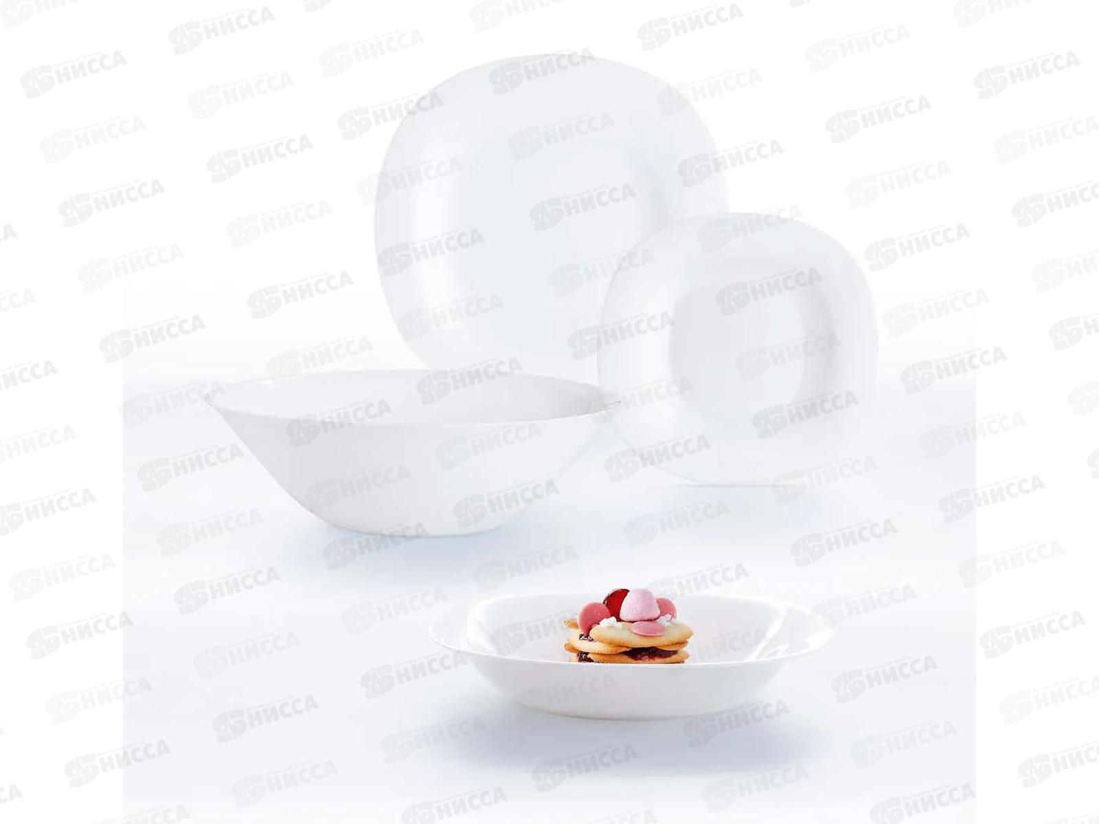 Столовый набор 19 предметов Карин N2185 Белый