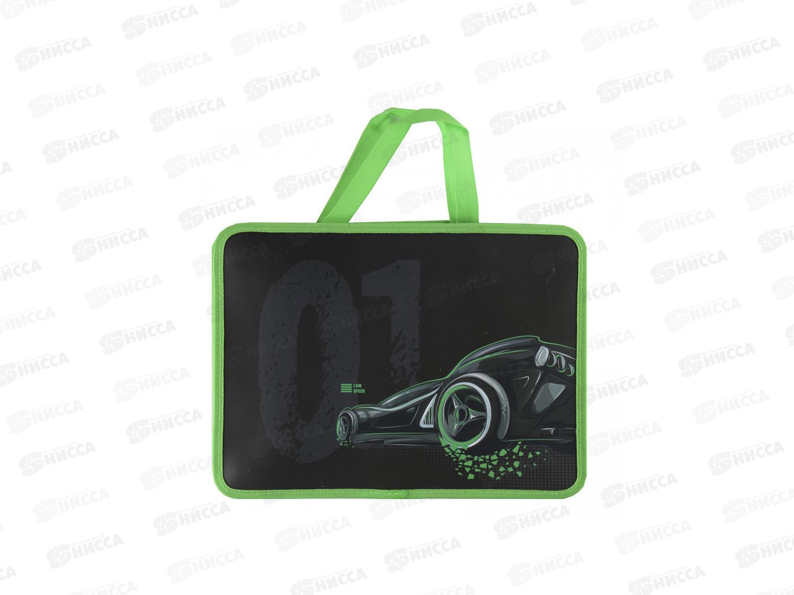 Папка д/тетр. КОКОС &quotAuto Fight&quot, пл., с руч.,на молн.  210377