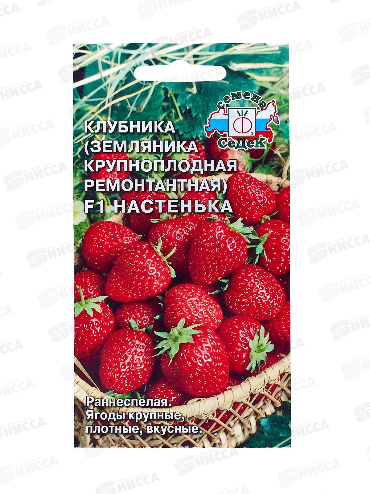 Земляника Настенька F1 ремонтантная (Евро, 15 ) СеДек *5