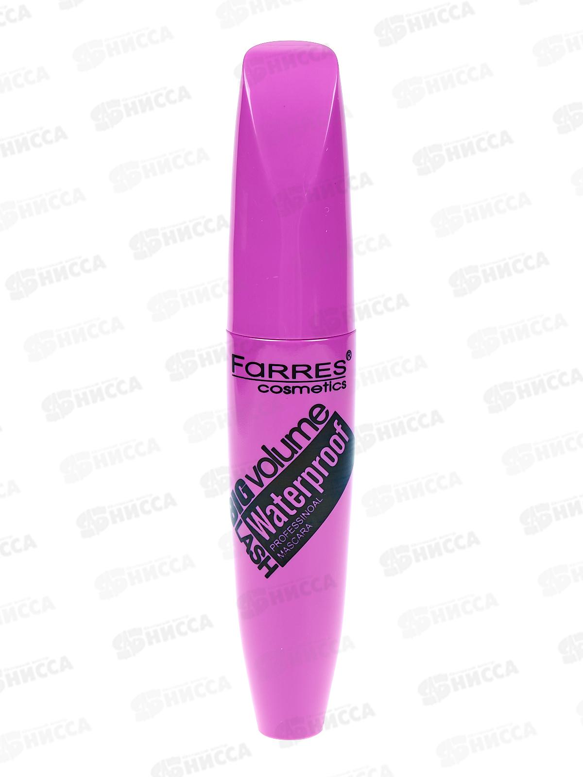 Farres тушь 6029-4 с пушистой щеточкой фиолетовый корпус *12