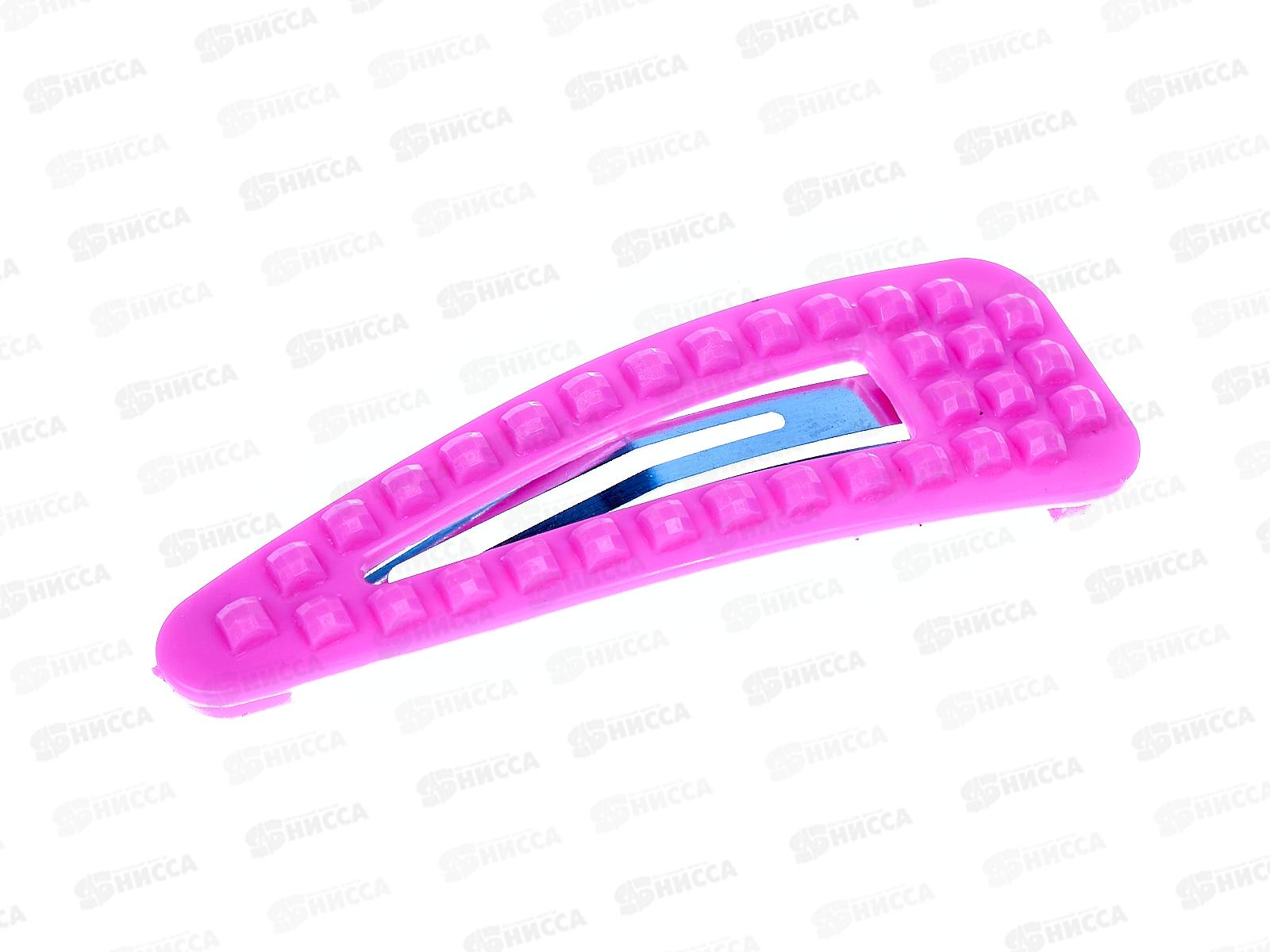 Зажим для волос ОМ105 "Классика пупырка" 6см *1/10 №6а