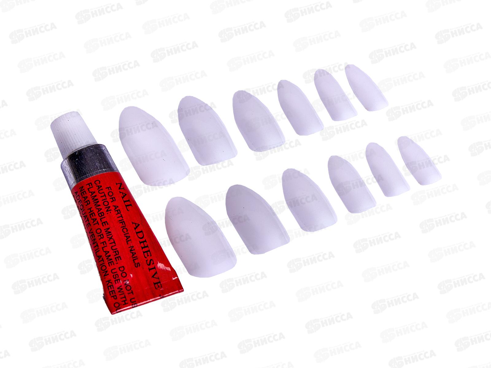 Ногти накладные с клеем 24шт 073254  Б