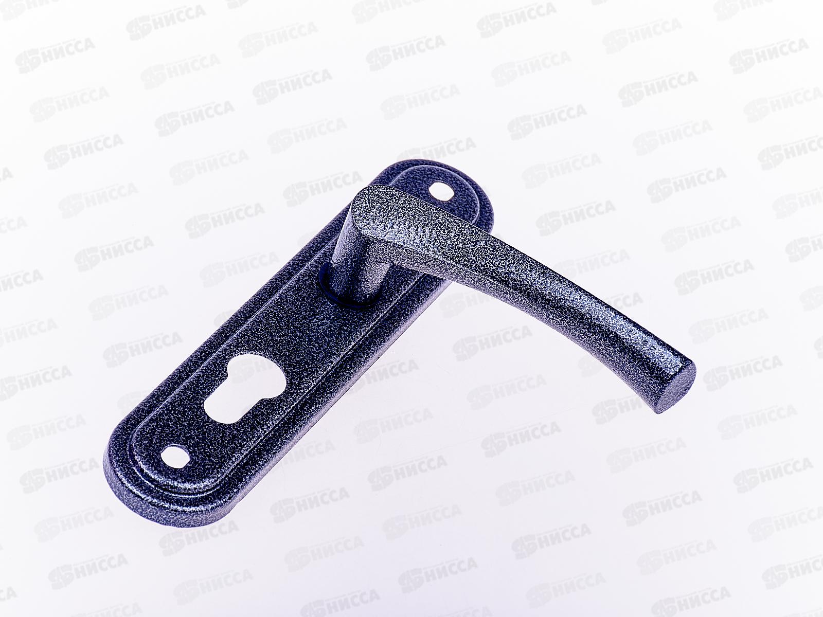 Замок врезной  Стандарт Россия  ЗВ4-3.07С серебро с ручкой *10 426