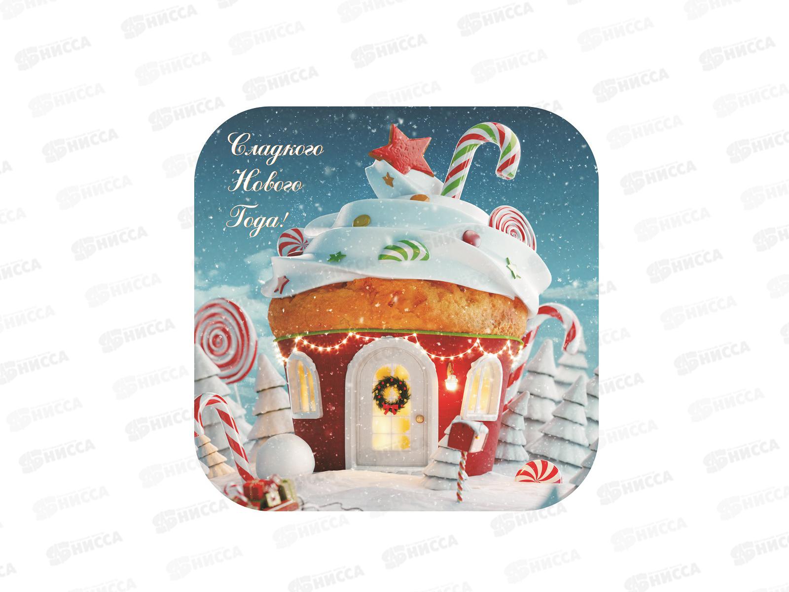 Подставка  под горячее дерево НГ 18*18см С-93