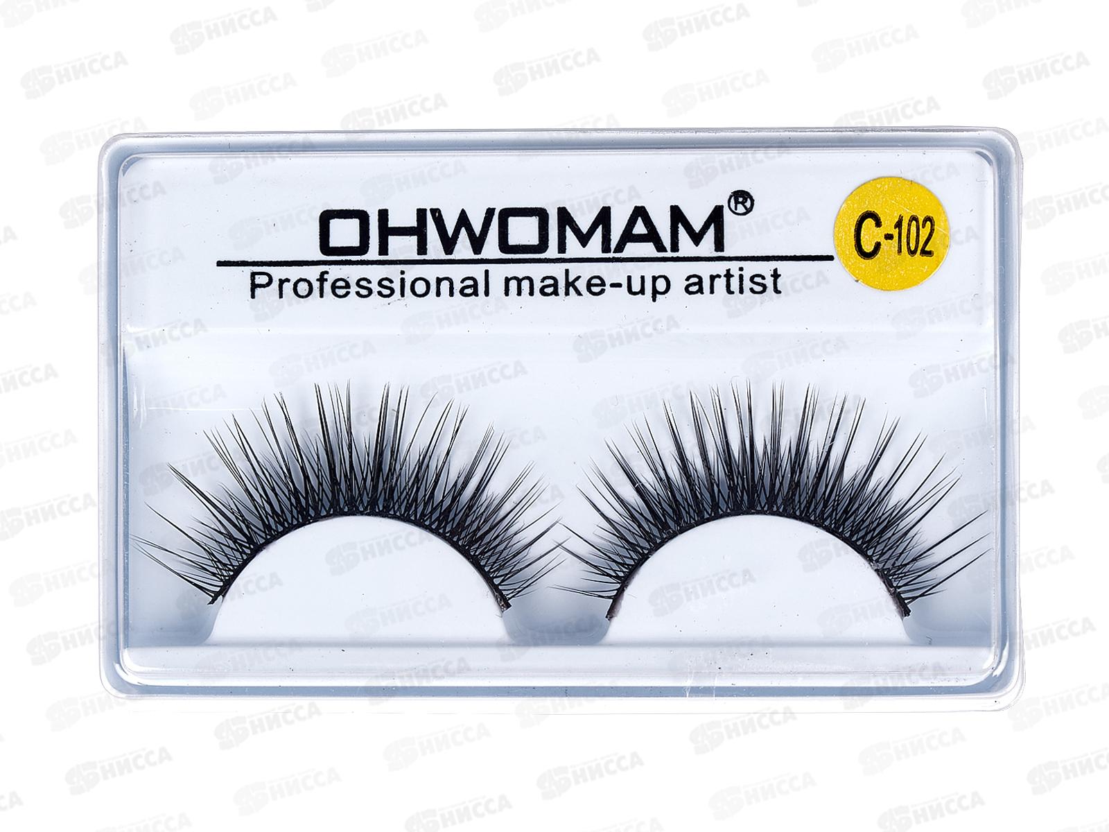 Ресницы накладные OHWOMAM с клеем