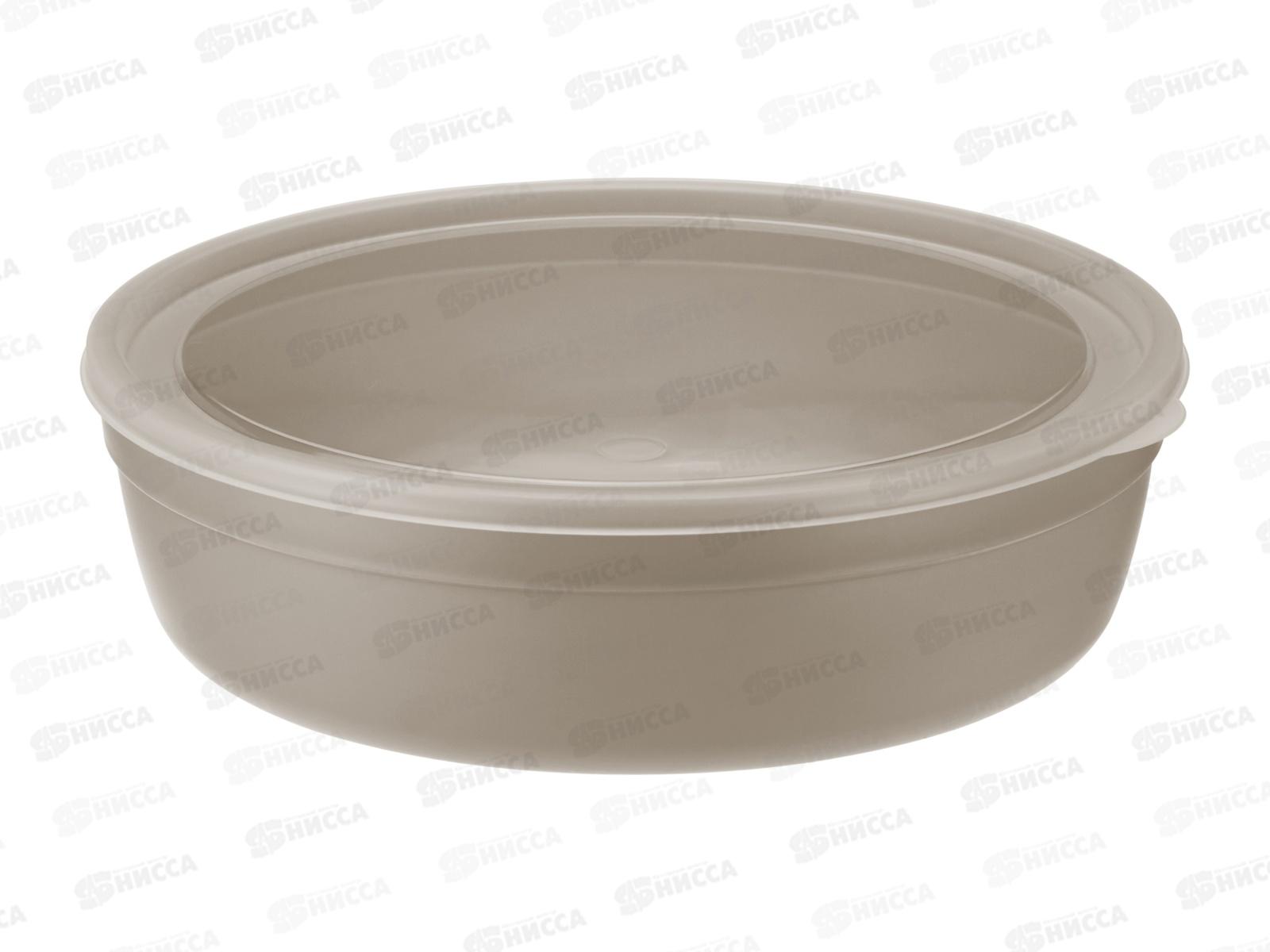 Миска 2,8л с крышкой  Капучино М1303 *12