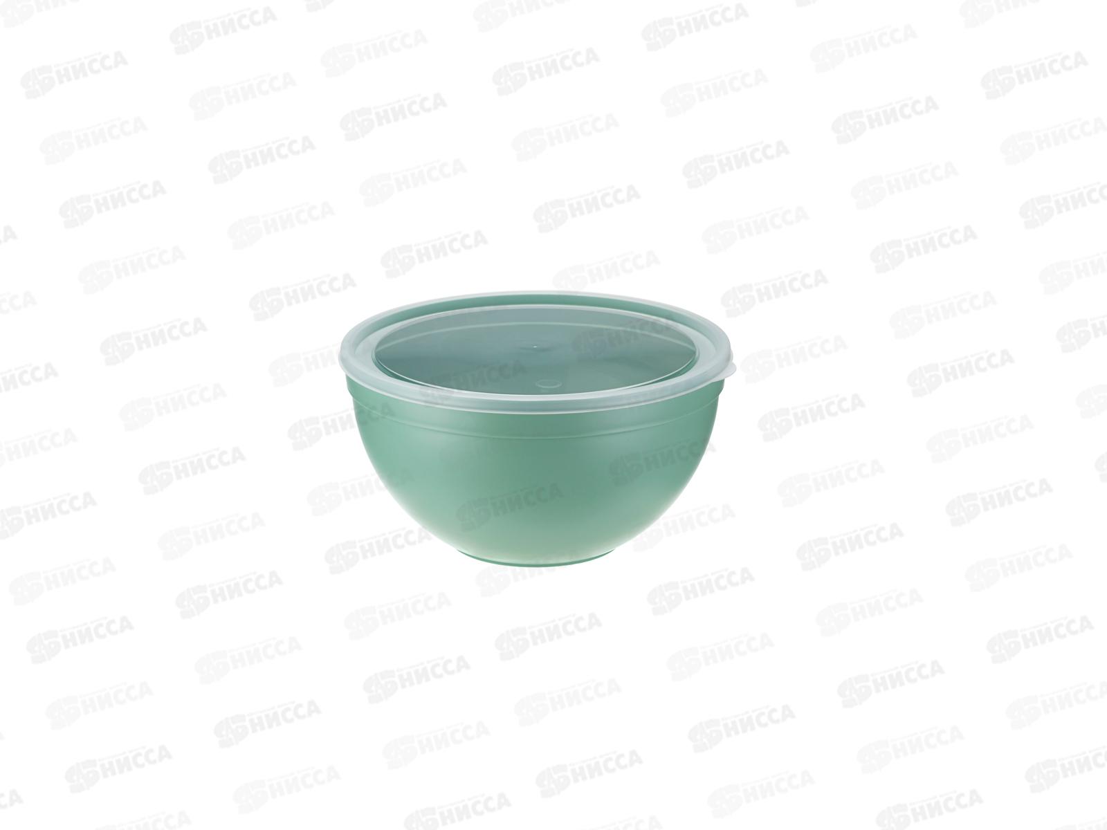 Миска 4л с крышкой  Фисташковый М1304 *10