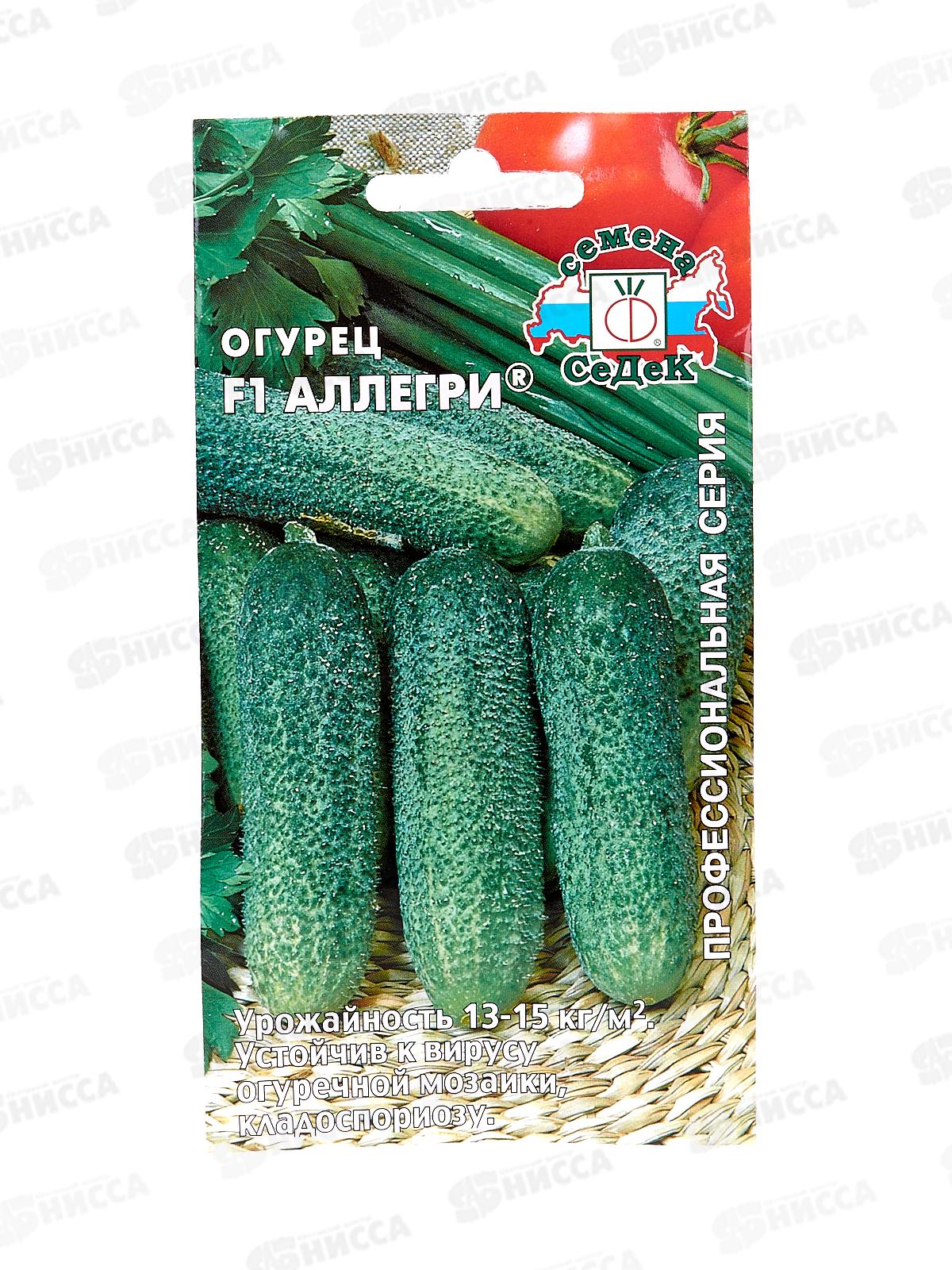 Огурец Аллегри F1 (Евро, 8) СеДек *10