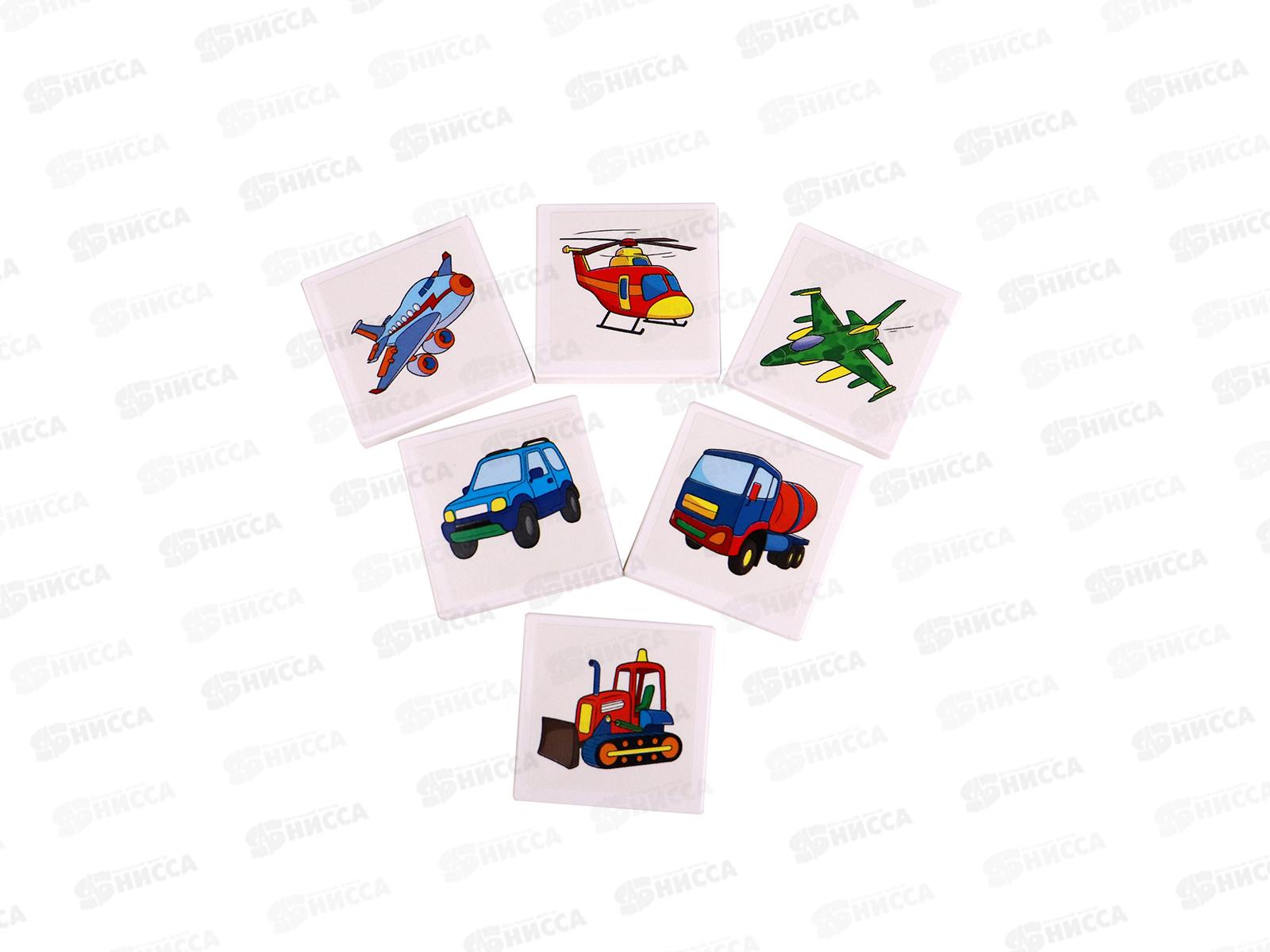 Лото пластиковое  Транспорт 24 фишки, ИН-6010 *24