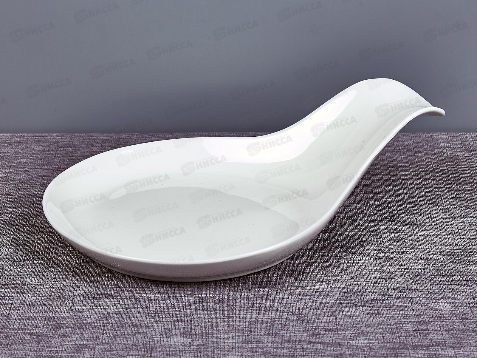 Подставка  под ложку "Маршмеллоу" 17*24*7см (фарфор) 0530207 *24