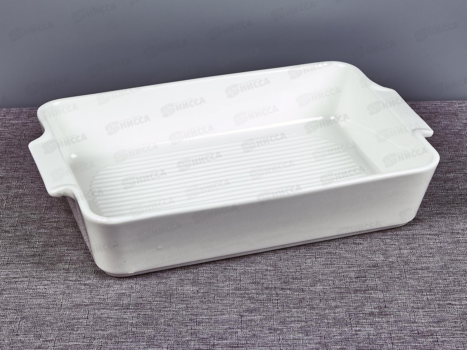 Емкость для запекания "Маршлеллоу" 30,5*19,5*6см (фарфор), 0530267 *12