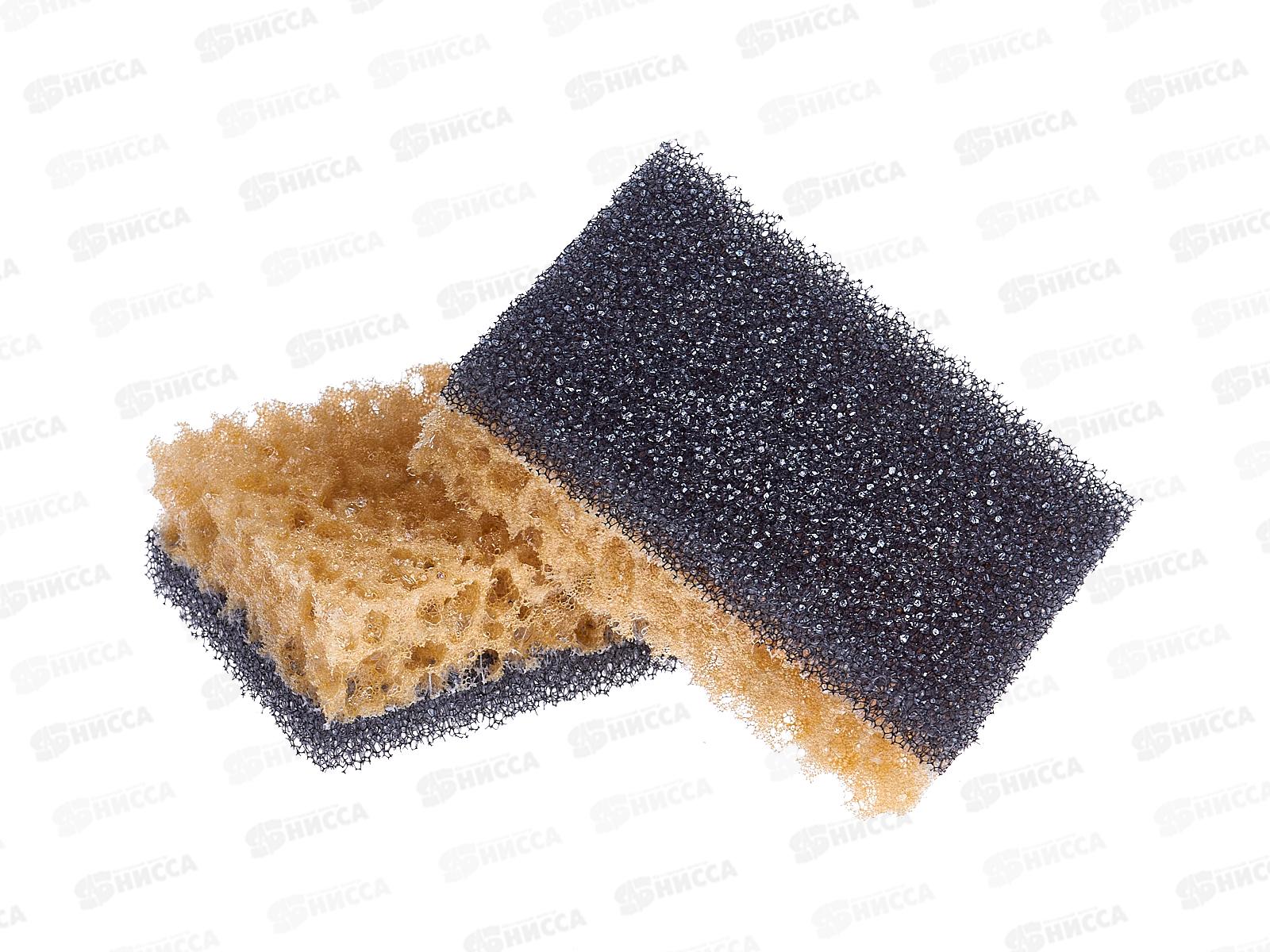 Губка д/мытья тефлоновой посуды Grifon 2шт *20 900-007/2