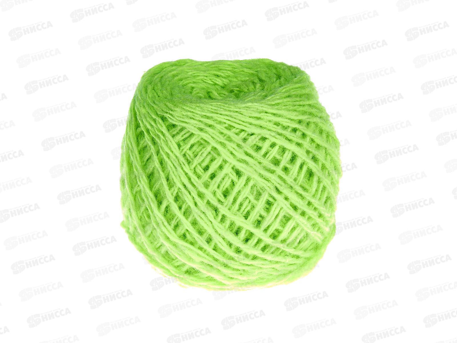 Пряжа 100% акрил 50гр130м (салатовый)  *10