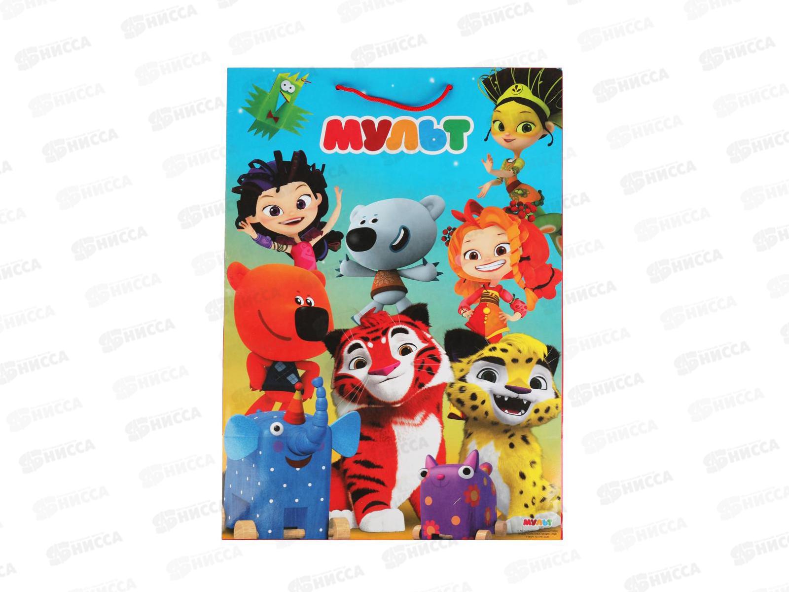 Пакет подарочный 33х46х20см Мульт 312865 *12