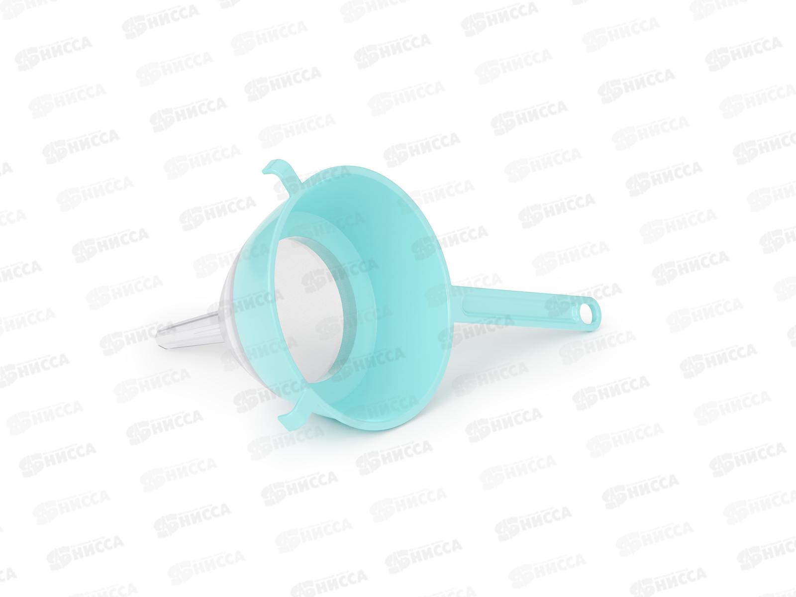 Сито D=130мм с воронкой Голубой М8317 *20