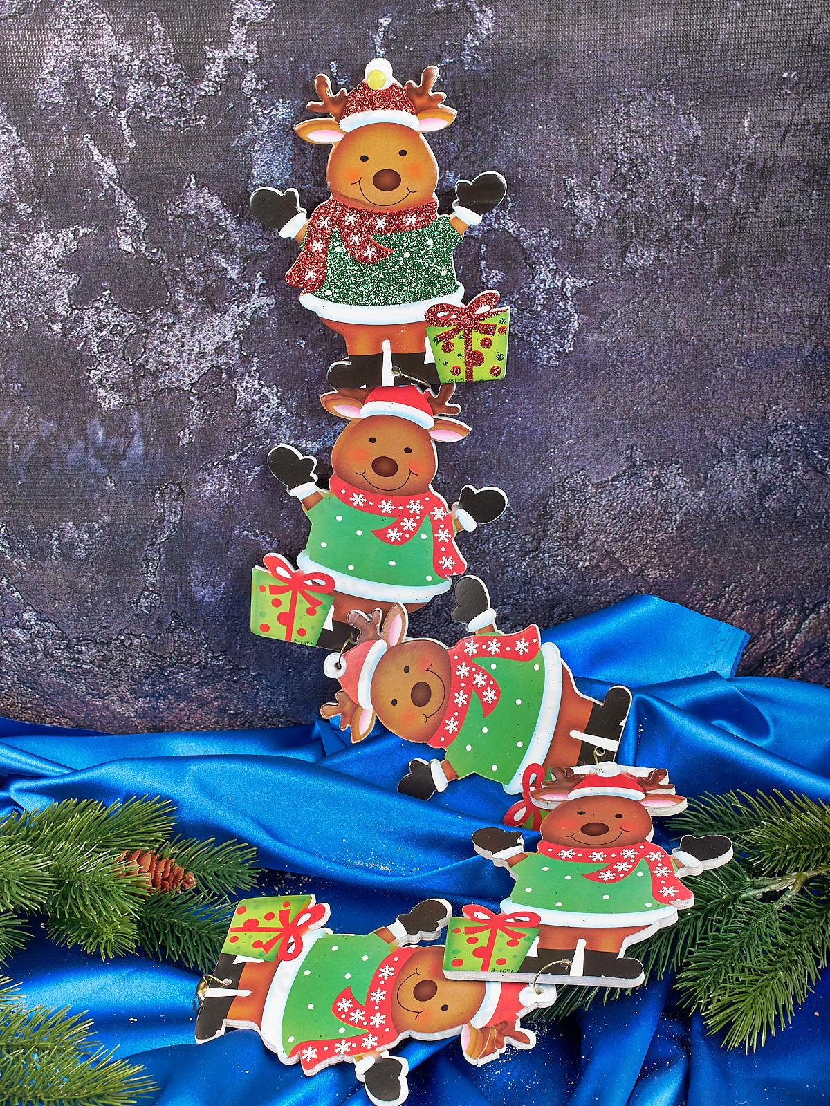 Панно бумажное новогоднее 6218-17 *10/600