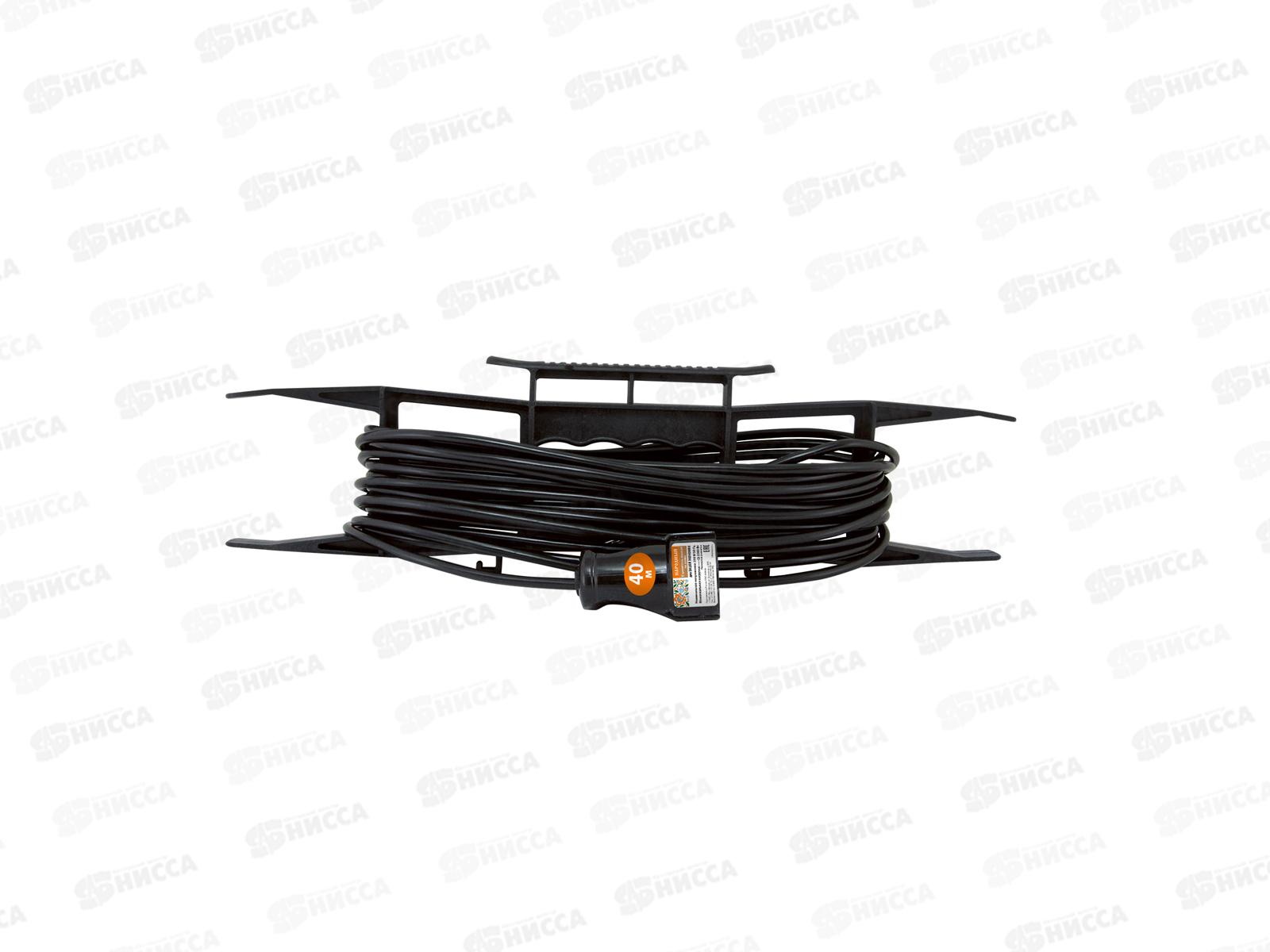 Удлинитель на рамке Народный У-120003 ПВС 2200Вт без заземления, 40м, 0309