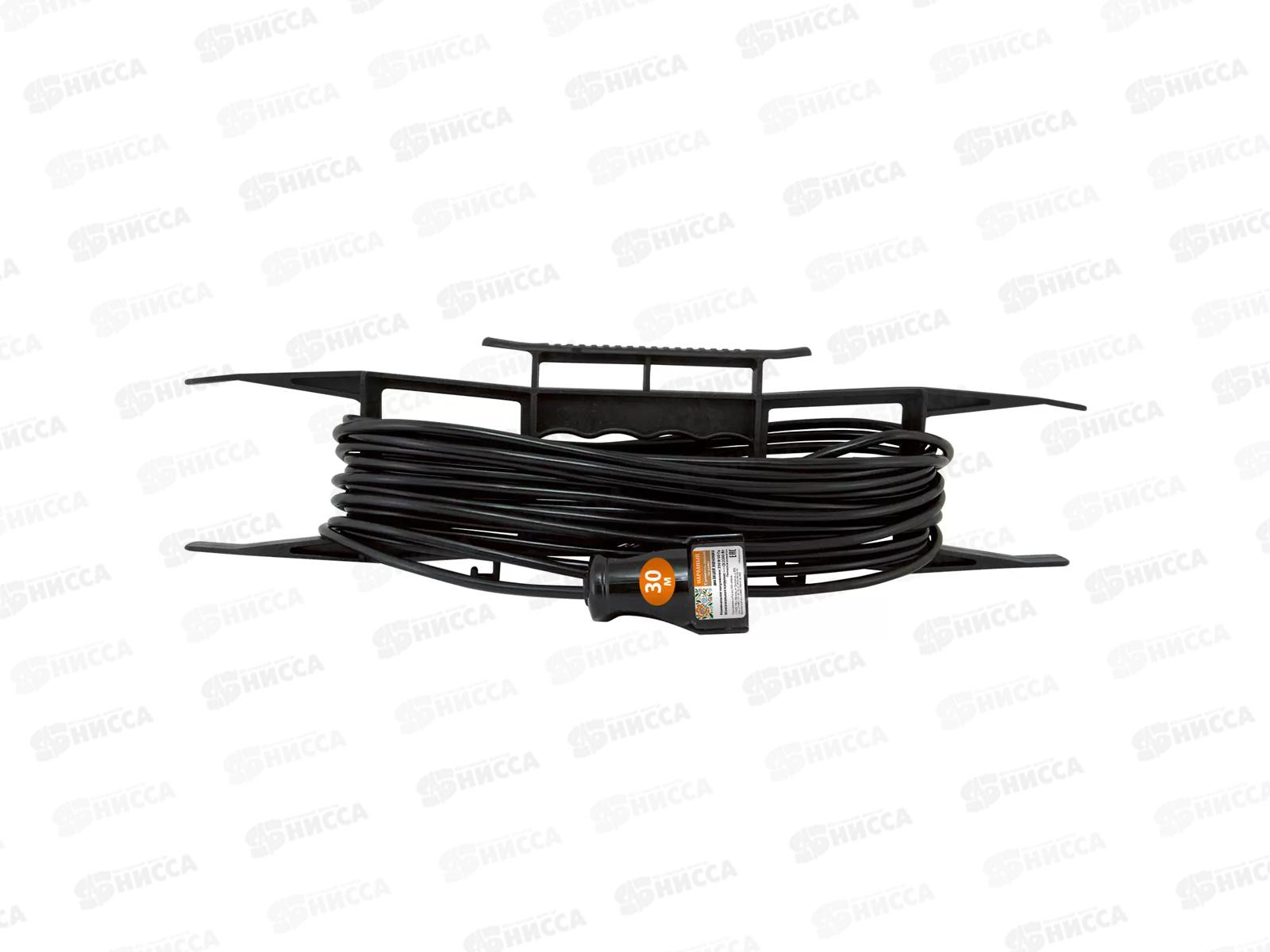 Удлинитель на рамке Народный У1-120002 ПВС 2200Вт с заземлением, 30м, 0313