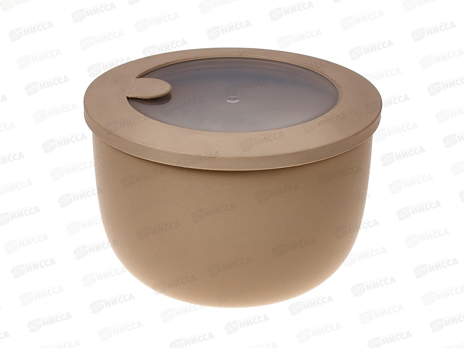 Миска НЕО 1,2л для СВЧ герметичная Латте М1325 *16