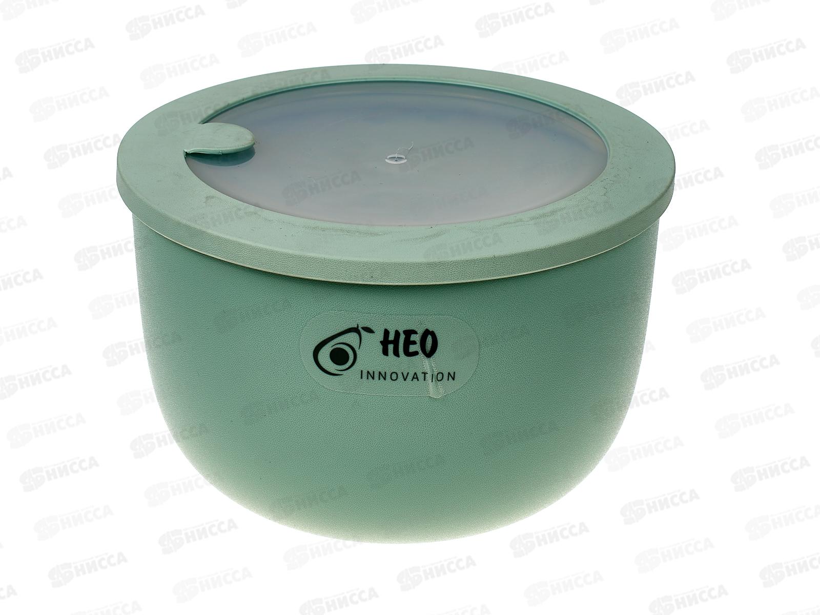 Миска НЕО 2,1л для СВЧ герметичная Фисташковый М1326 *12