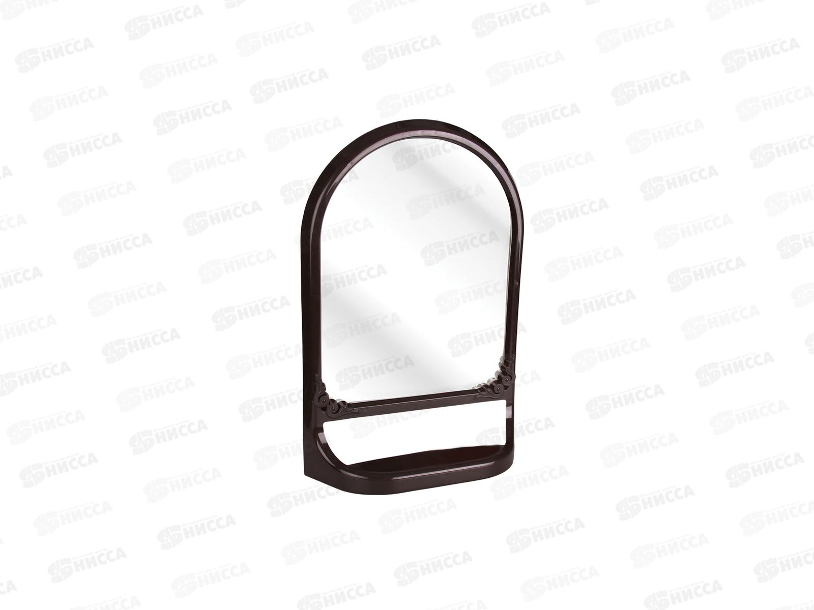 Зеркало с полкой Темно-коричневый М4517 *4