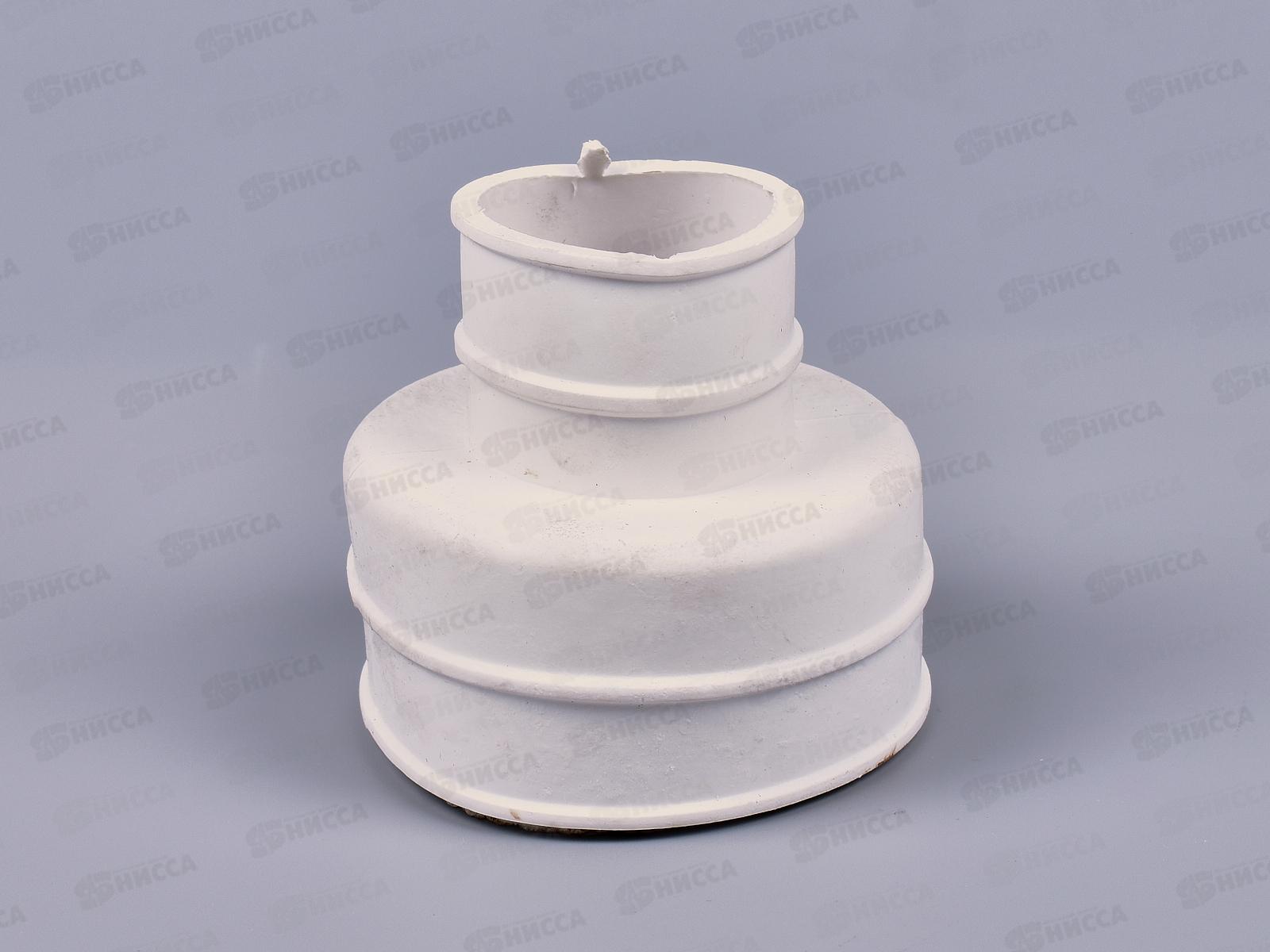 Манжета ступенчатая белая, 1-0025С