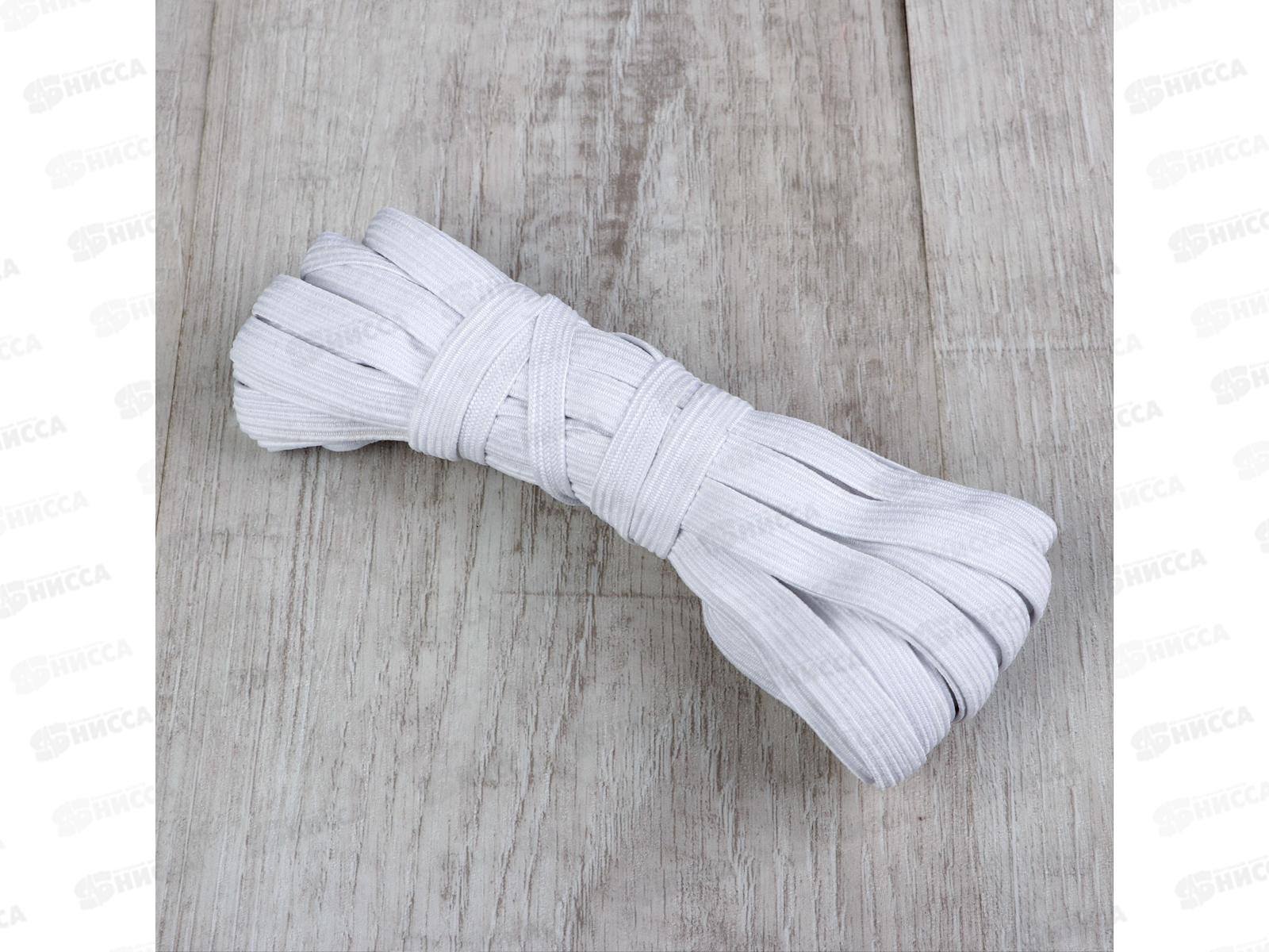 Резинка бельевая 8мм СТАНДАРТ белая 10м *20