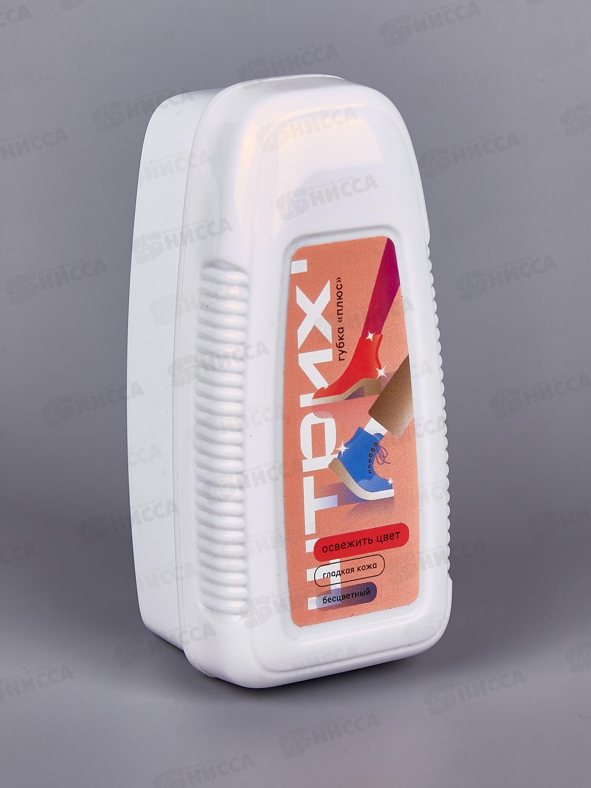 Губка для обуви Штрих Плюс бесцветная *12/48