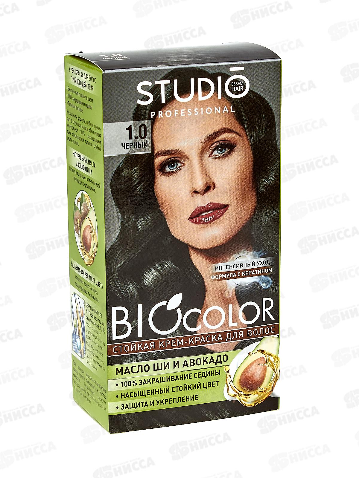 BIOCOLOR к/краска 1,0 черный *12