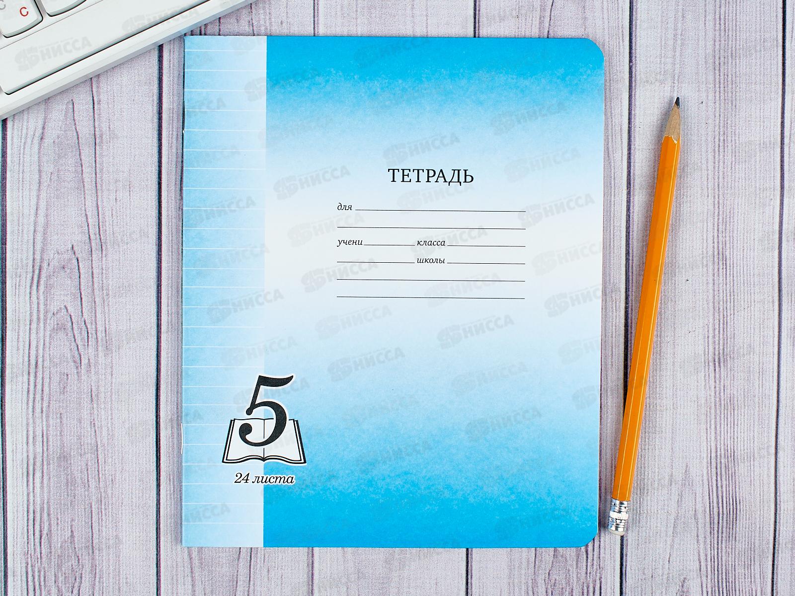 Тетрадь 24 листа линия  ArtSpace Пятерка офсетная  6284*20/120