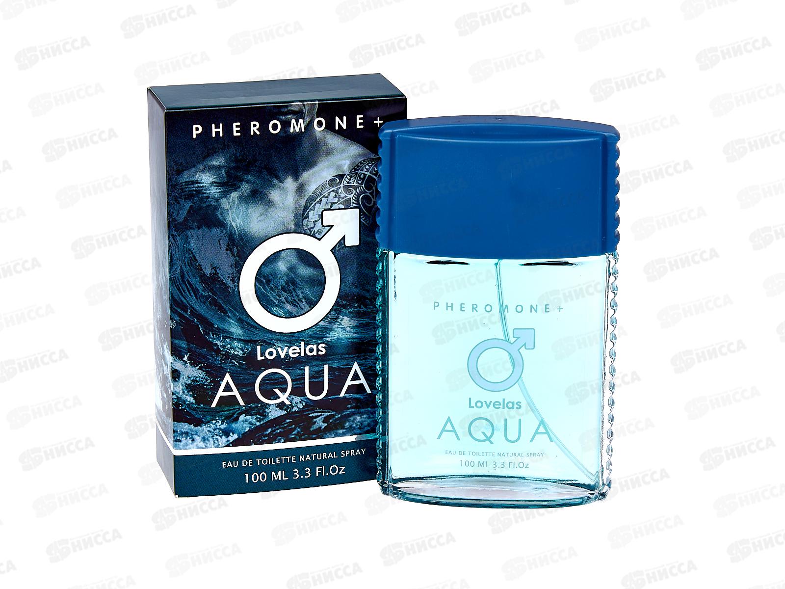 Lovelas Aqua с феромонами, туалетная вода 100мл мужская 24 М