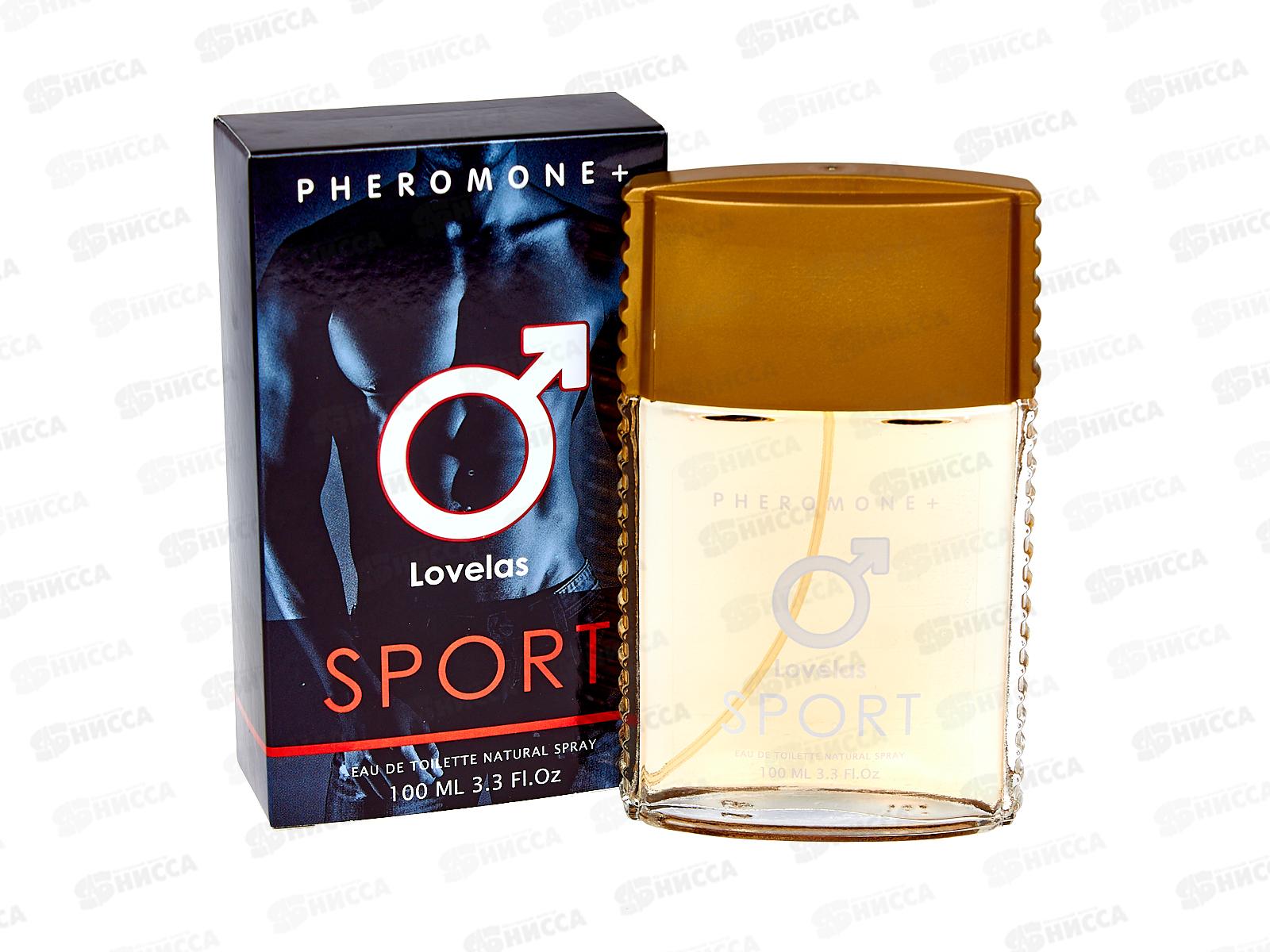Lovelas Sport с феромонами, туалетная вода 100мл мужская М